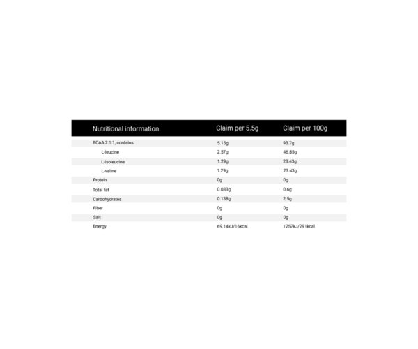 BCAA 2.1.1 - 300g - Image 2